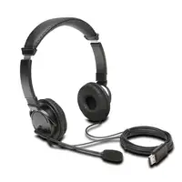 Kensington Auriculares USB-A clásicos con micrófono