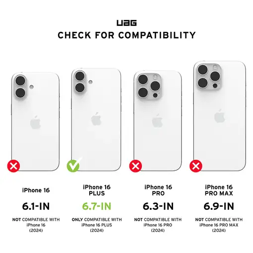 Urban Armor Gear Civilian funda para teléfono móvil 17 cm (6.7'') Negro