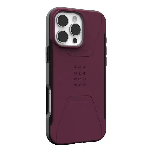 Urban Armor Gear Civilian funda para teléfono móvil 17,5 cm (6.9'') Burdeos