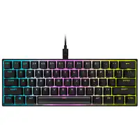 Corsair K65 RGB MINI 60% Mechanical Gaming teclado Juego USB QWERTY Inglés, Españo