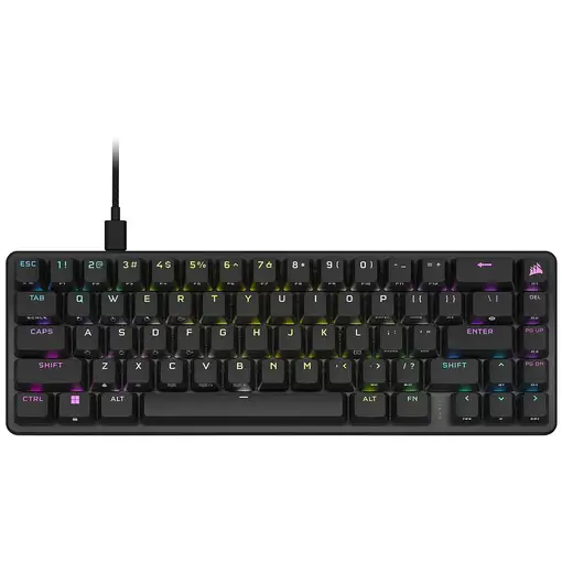 Corsair CH-91A401A-ES teclado Juego USB QWERTY Español Negro