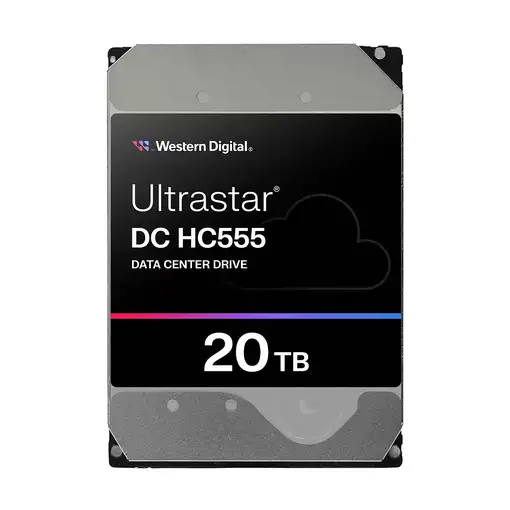 Western Digital Ultrastar DC HC555 disco duro interno 20 TB 7200 RPM 512 MB 3.5'' S