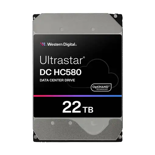 Western Digital Ultrastar DC HC580 disco duro interno 22 TB 7200 RPM 512 MB 3.5'' S