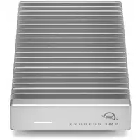 OWC Express 1M2 Tecnología Thunderbolt (Rayo) 1 TB USB Tipo C Plata