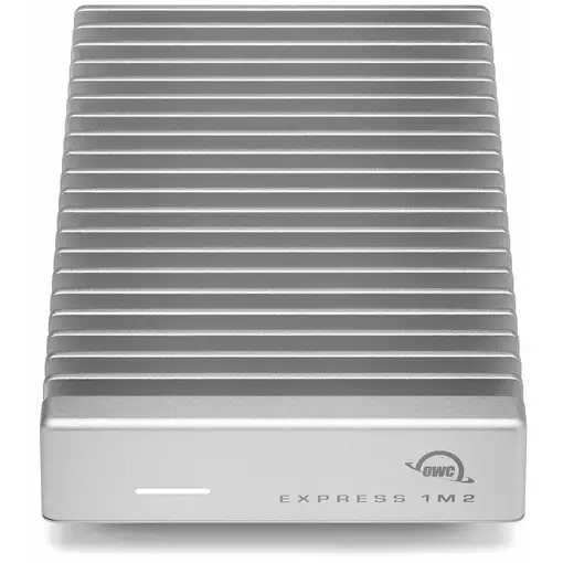 OWC Express 1M2 Tecnología Thunderbolt (Rayo) 1 TB USB Tipo C Plata