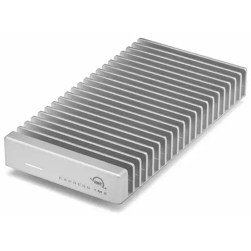 OWC Express 1M2 Tecnología Thunderbolt (Rayo) 1 TB USB Tipo C Plata