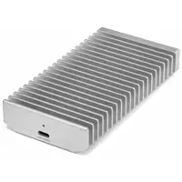 OWC Express 1M2 Tecnología Thunderbolt (Rayo) 1 TB USB Tipo C Plata