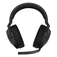 Corsair HS55 WIRELESS Auriculares Inalámbrico Diadema Juego Bluetooth Negro, Carbo