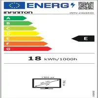 Infiniton INTV-24GS590 61 cm (24'') HD Smart TV Wifi Negro 200 cd / m²