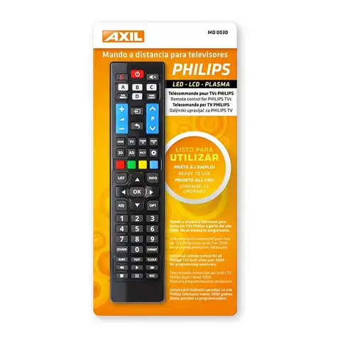 Engel Axil MD0030 mando a distancia IR inalámbrico TV Botones