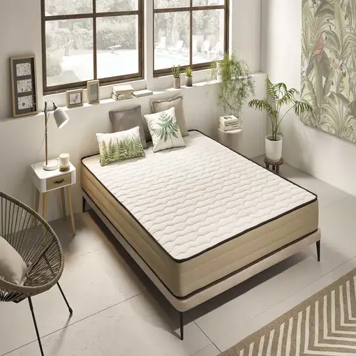 Colchón Núcleo HR Bamboo Care 18cm, 110 x 190 cm - Moonia