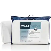 Almohada Flex Visco Plata Viscoelástica (75 cm)