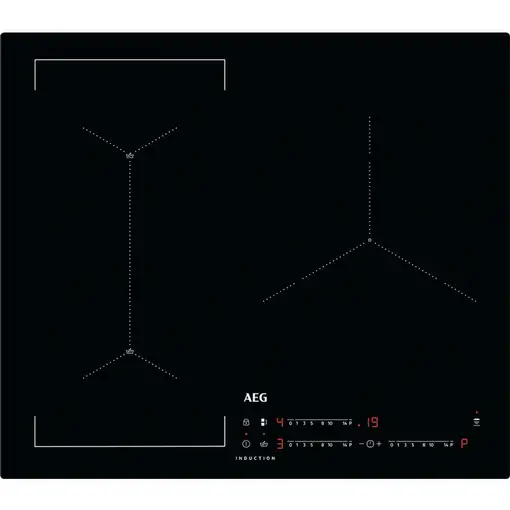AEG IAE63421CB Negro Integrado 59 cm Con placa de inducción 3 zona(s)