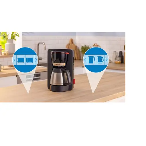 Bosch TKA6M273 cafetera eléctrica Cafetera de filtro 1,1 L