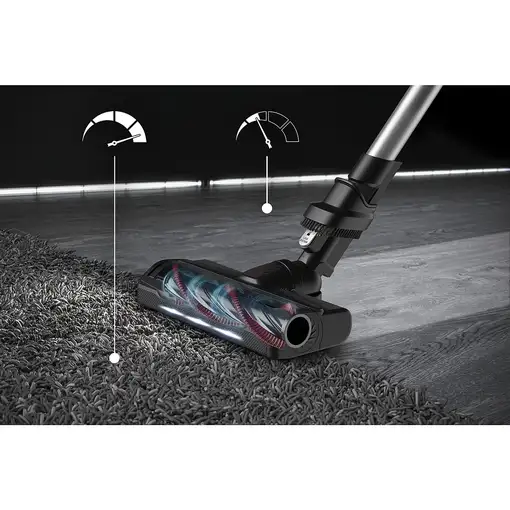 Rowenta RH2077 Aspiradora escoba 2 en 1 Batería Secar Sin bolsa 0,4 L 250 W Negro,