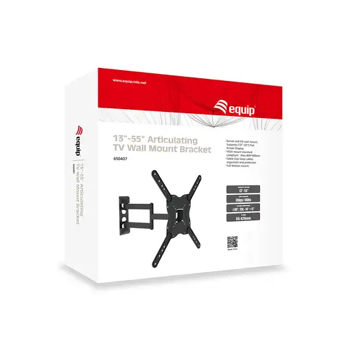 Equip Soporte de pared articulado para TV de 23''-55