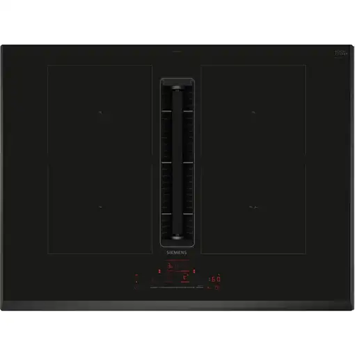 Siemens ED751HQ26E hobs Negro Integrado 71 cm Con placa de inducción 4 zona(s) Cam
