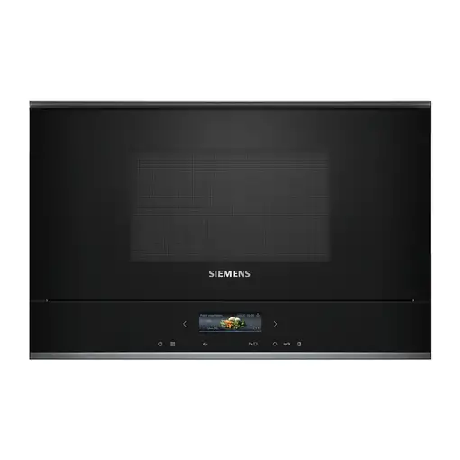 Siemens iQ700 BE732R1B1 microondas Negro Microondas combinado Integrado 21 L 900 W