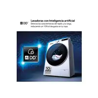 LG F2WR5S08A0W lavadora Carga frontal 8 kg 1200 RPM Blanco