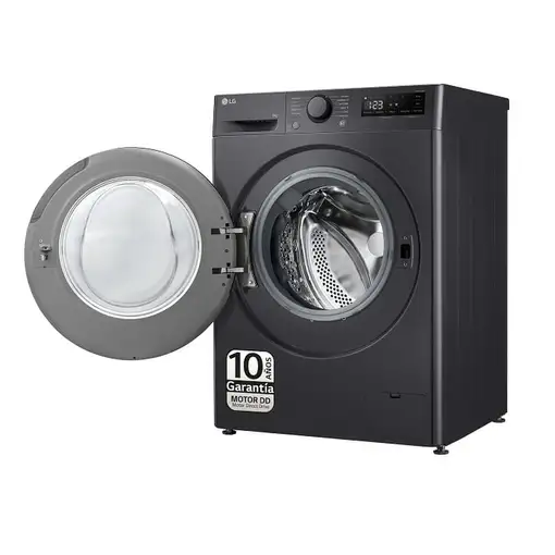 LG Series 500 F4WR5009A6M lavadora Carga frontal 9 kg 1400 RPM Negro