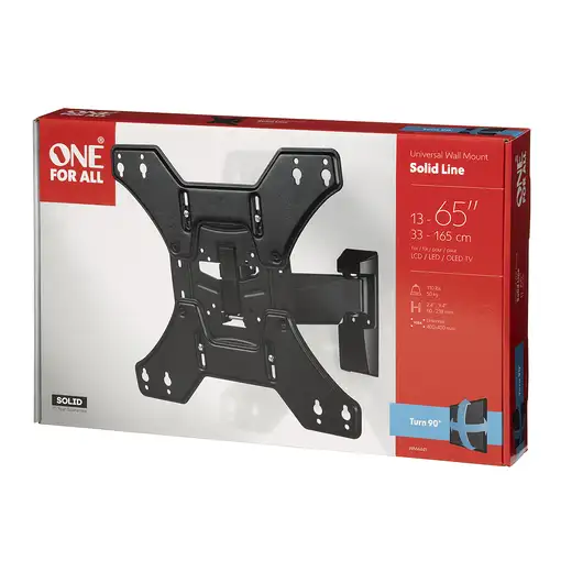 One For All SOLID 165,1 cm (65'') Negro