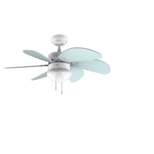 Cecotec 05968 ventilador Azul, Blanco