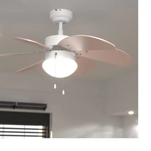 Cecotec 05965 ventilador Rosa, Blanco
