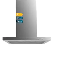 Cecotec Bolero Flux TM 603500 Inox A De pared Acero inoxidable 350 m³/h