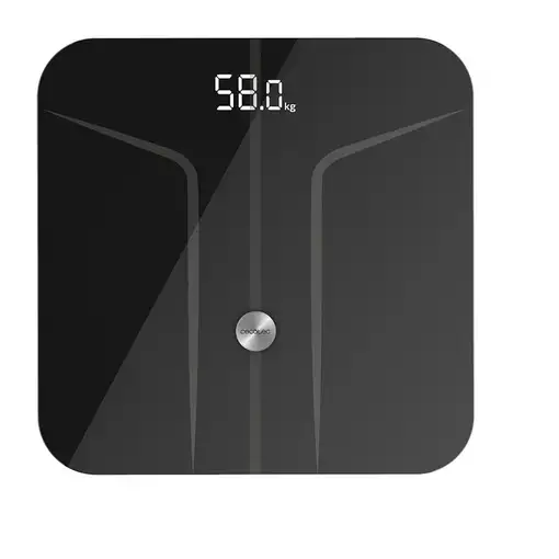 Cecotec 04152 báscula de baño Rectángulo Negro Báscula personal electrónica