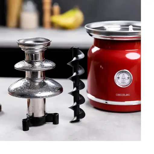 Cecotec 08020 chocolateras Rojo, Acero inoxidable 90 W 350 g