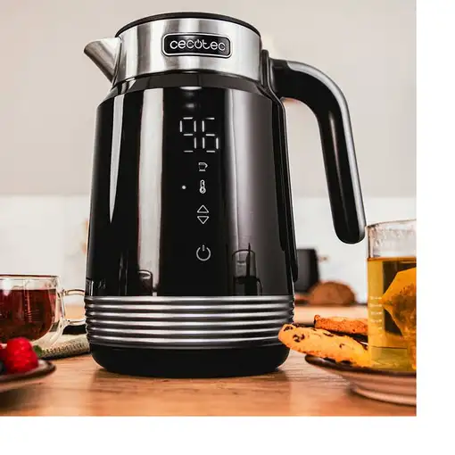 Cecotec ThermoSense 600 tetera eléctrica 1,7 L 2200 W Negro