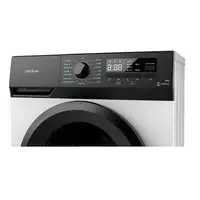 Cecotec 02794 lavadora Carga frontal 9 kg 1400 RPM Negro, Blanco