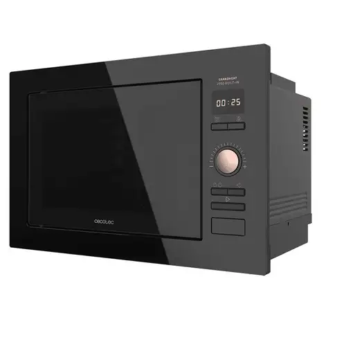 Cecotec 01402 microondas Negro, Rosa Microondas con grill Integrado 25 L 900 W