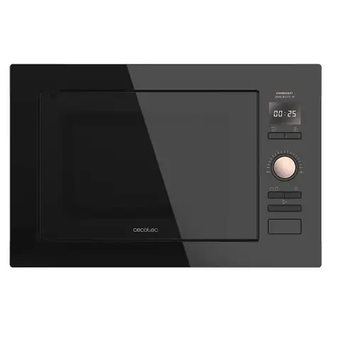 Cecotec 01402 microondas Negro, Rosa Microondas con grill Integrado 25 L 900 W