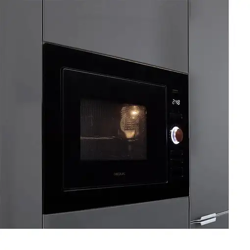 Cecotec 01402 microondas Negro, Rosa Microondas con grill Integrado 25 L 900 W