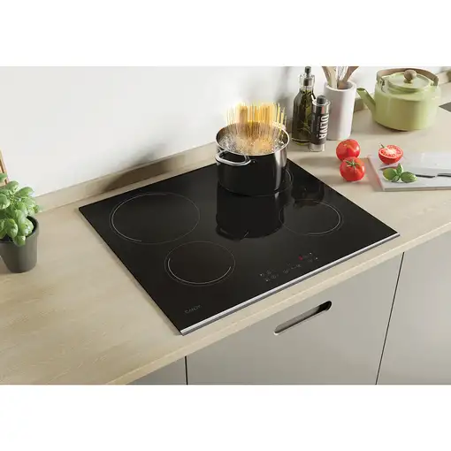 Candy Timeless CH64XB Negro Integrado 59 cm Cerámico 4 zona(s)