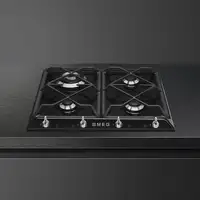 Smeg Victoria SR964NGH hobs Negro Integrado 60 cm Encimera de gas 4 zona(s)