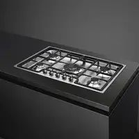 Smeg Classic PGF75-4 hobs Acero inoxidable Integrado 72 cm Encimera de gas 5 zona(