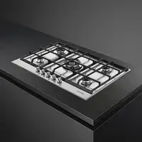 Smeg PX175 hobs Acero inoxidable Integrado Encimera de gas 5 zona(s)