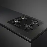 Smeg Linea PV164B3 hobs Negro Integrado 60 cm Encimera de gas 4 zona(s)