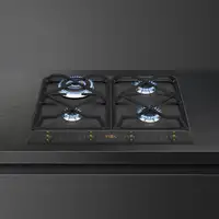 Smeg Coloniale SRV864AOGH hobs Antracita Integrado 60 cm Encimera de gas 4 zona(s)