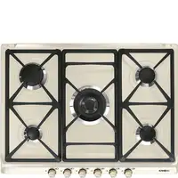 Smeg SR775PO hobs Crema de color Integrado Encimera de gas 5 zona(s)