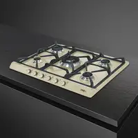 Smeg SR775PO hobs Crema de color Integrado Encimera de gas 5 zona(s)