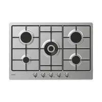 Candy Classic CHW74WTX Acero inoxidable Integrado 75 cm Encimera de gas 5 zona(s)