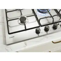 Candy Classic CHW74WTX Acero inoxidable Integrado 75 cm Encimera de gas 5 zona(s)