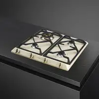 Smeg Coloniale SRV864POGH hobs Crema de color Integrado 60 cm Encimera de gas 4 zo