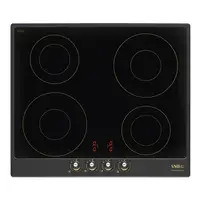 Smeg Cortina SI764AOM hobs Antracita Integrado 60 cm Con placa de inducción 4 zona