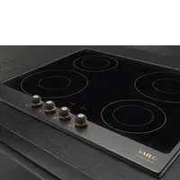 Smeg Cortina SI764AOM hobs Antracita Integrado 60 cm Con placa de inducción 4 zona