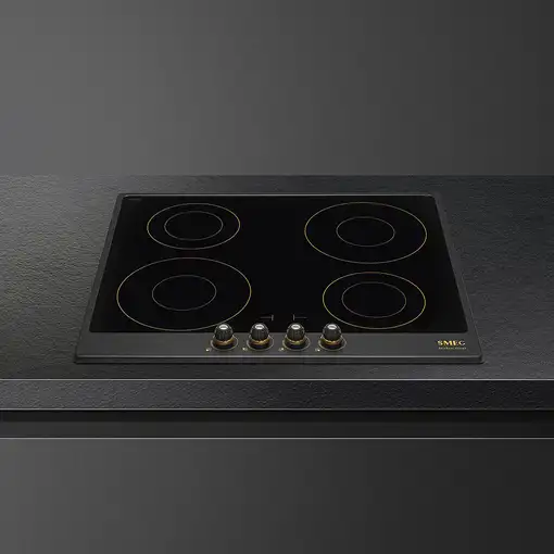 Smeg Cortina SI764AOM hobs Antracita Integrado 60 cm Con placa de inducción 4 zona