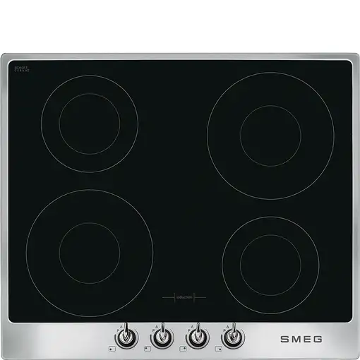 Smeg Victoria SI964XM hobs Acero inoxidable Integrado 60 cm Con placa de inducción